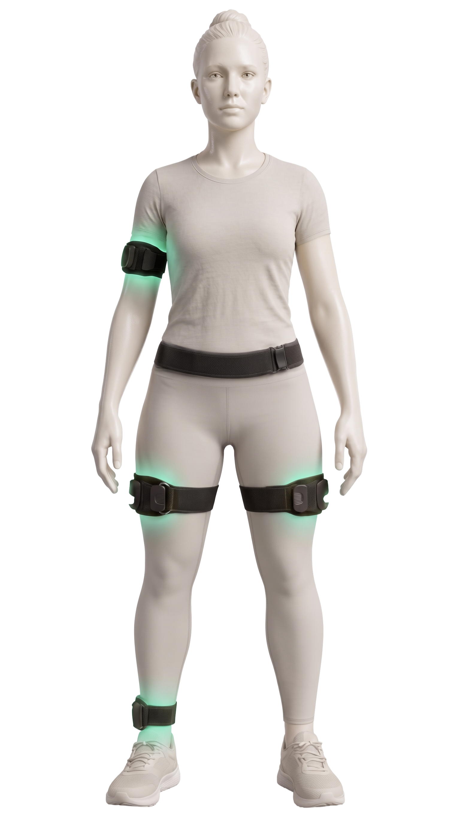 Soportes de NooFit: liguero, brazalete y tobillera